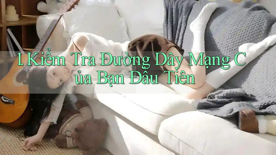 1. Kiểm Tra Đường Dây Mạng Của Bạn Đầu Tiên 1. Kiểm Tra Đường Dây Mạng Của Bạn Đầu Tiên