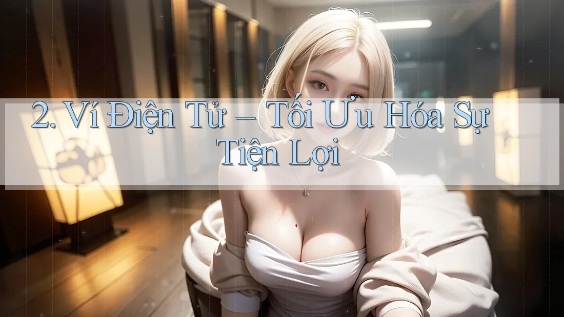 2. Ví Điện Tử – Tối Ưu Hóa Sự Tiện Lợi