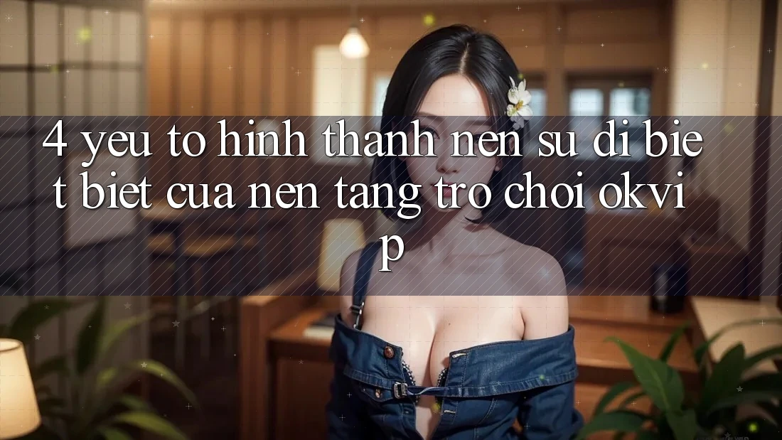 4. Yếu Tố Hình thành Nên Sự Dị biệt biệt Của Nền Tảng Trò chơi OKVIP