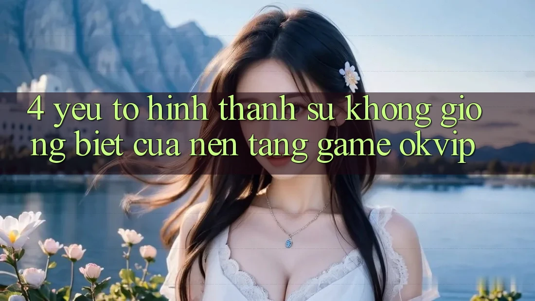 4. Yếu Tố Hình thành Sự Không giống Biệt Của Nền Tảng Game OKVIP