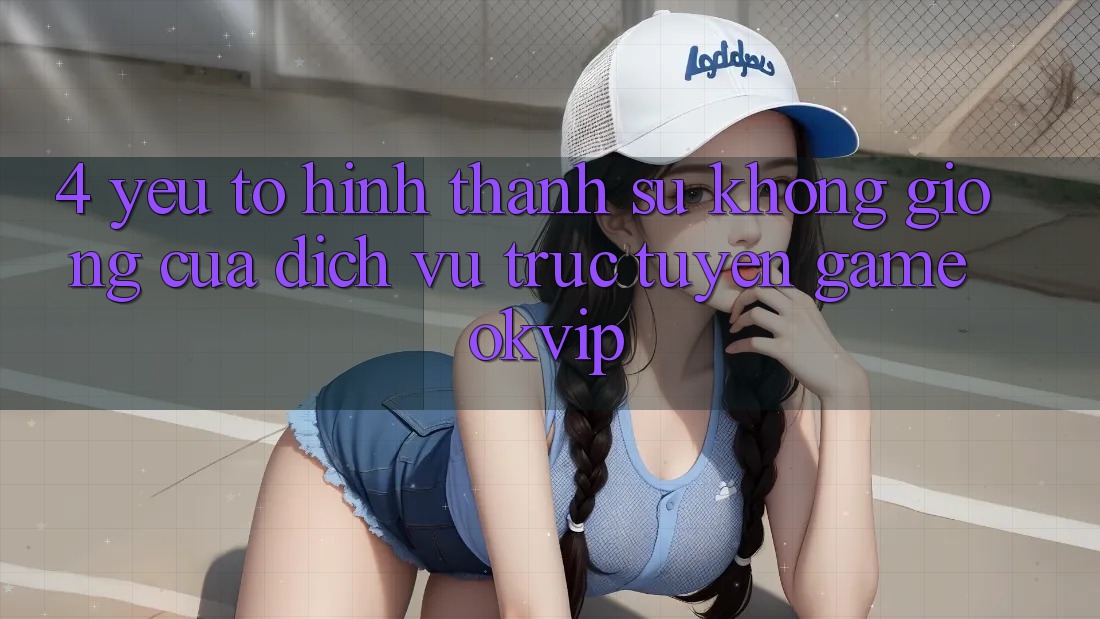 4. Yếu Tố Hình thành Sự Không giống Của Dịch vụ trực tuyến Game OKVIP 4. Yếu Tố Hình thành Sự Không giống Của Dịch vụ trực tuyến Game OKVIP