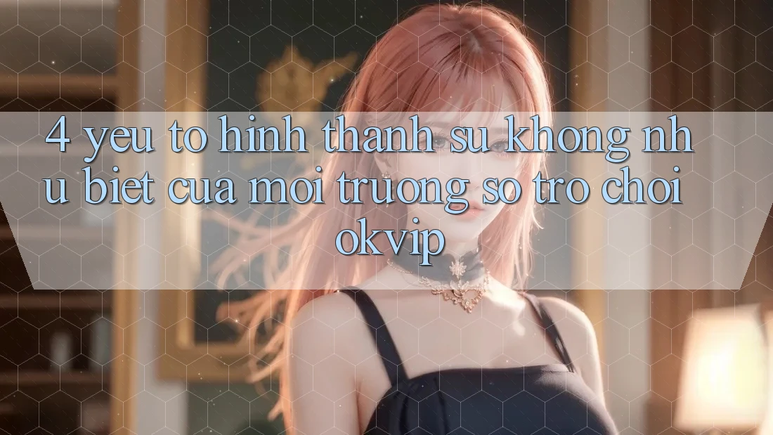 4. Yếu Tố Hình thành Sự Không như Biệt Của Môi trường số Trò chơi OKVIP