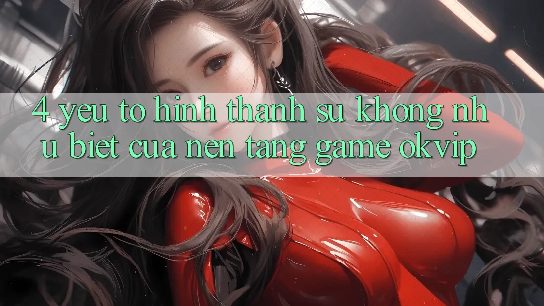 4. Yếu Tố Hình thành Sự Không như Biệt Của Nền Tảng Game OKVIP 4. Yếu Tố Hình thành Sự Không như Biệt Của Nền Tảng Game OKVIP