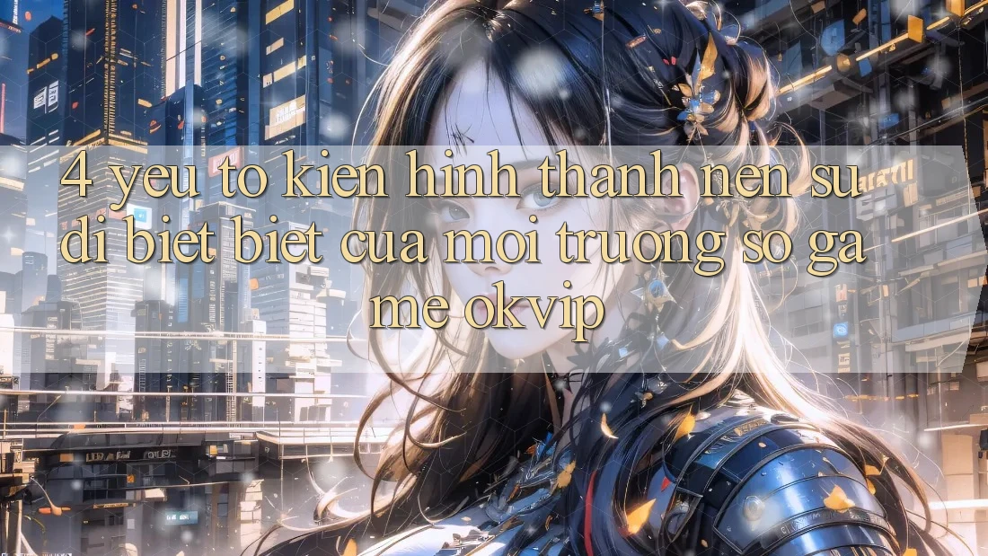 4. Yếu Tố Kiến hình thành Nên Sự Dị biệt Biệt Của Môi trường số Game OKVIP 4. Yếu Tố Kiến hình thành Nên Sự Dị biệt Biệt Của Môi trường số Game OKVIP