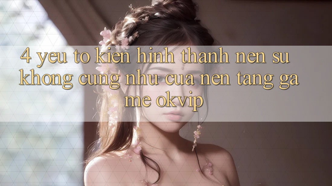 4. Yếu Tố Kiến hình thành Nên Sự Không cũng như Của Nền Tảng Game OKVIP 4. Yếu Tố Kiến hình thành Nên Sự Không cũng như Của Nền Tảng Game OKVIP