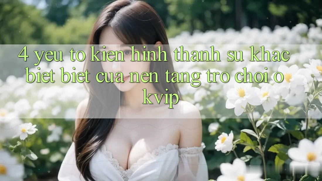 4. Yếu Tố Kiến hình thành Sự Khác biệt Biệt Của Nền Tảng Trò chơi OKVIP