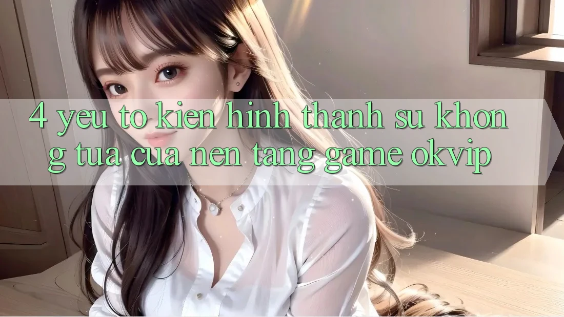 4. Yếu Tố Kiến hình thành Sự Không tựa Của Nền Tảng Game OKVIP 4. Yếu Tố Kiến hình thành Sự Không tựa Của Nền Tảng Game OKVIP