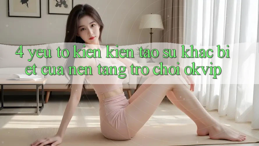 4. Yếu Tố Kiến kiến tạo Sự Khác Biệt Của Nền Tảng Trò chơi OKVIP