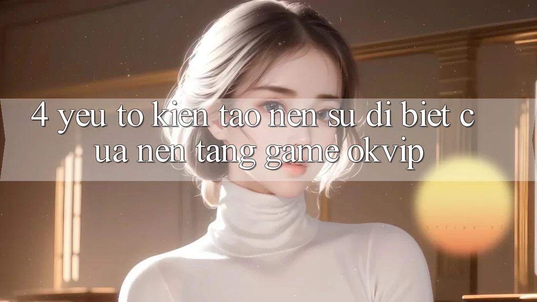 4. Yếu Tố Kiến tạo Nên Sự Dị biệt Của Nền Tảng Game OKVIP