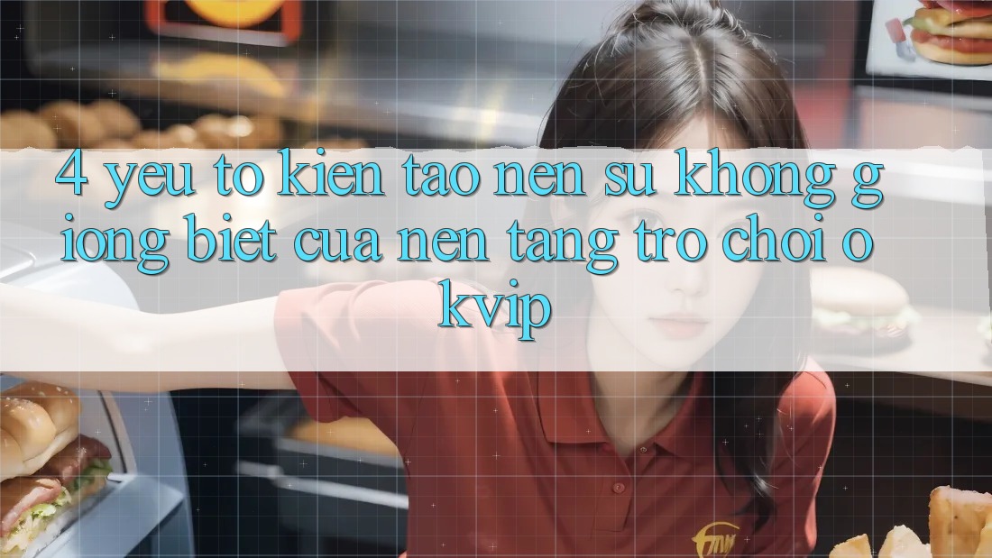 4. Yếu Tố Kiến tạo Nên Sự Không giống Biệt Của Nền Tảng Trò chơi OKVIP