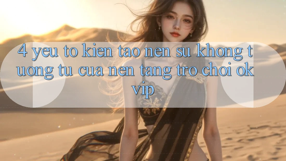 4. Yếu Tố Kiến tạo nên Sự Không tương tự Của Nền Tảng Trò chơi OKVIP