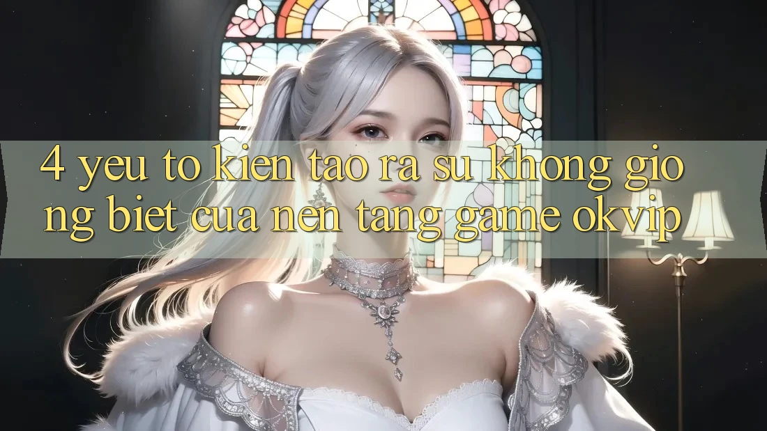 4. Yếu Tố Kiến tạo ra Sự Không giống biệt Của Nền Tảng Game OKVIP 4. Yếu Tố Kiến tạo ra Sự Không giống biệt Của Nền Tảng Game OKVIP