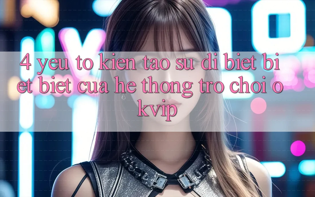 4. Yếu Tố Kiến tạo Sự Dị biệt biệt Biệt Của Hệ thống Trò chơi OKVIP 4. Yếu Tố Kiến tạo Sự Dị biệt biệt Biệt Của Hệ thống Trò chơi OKVIP