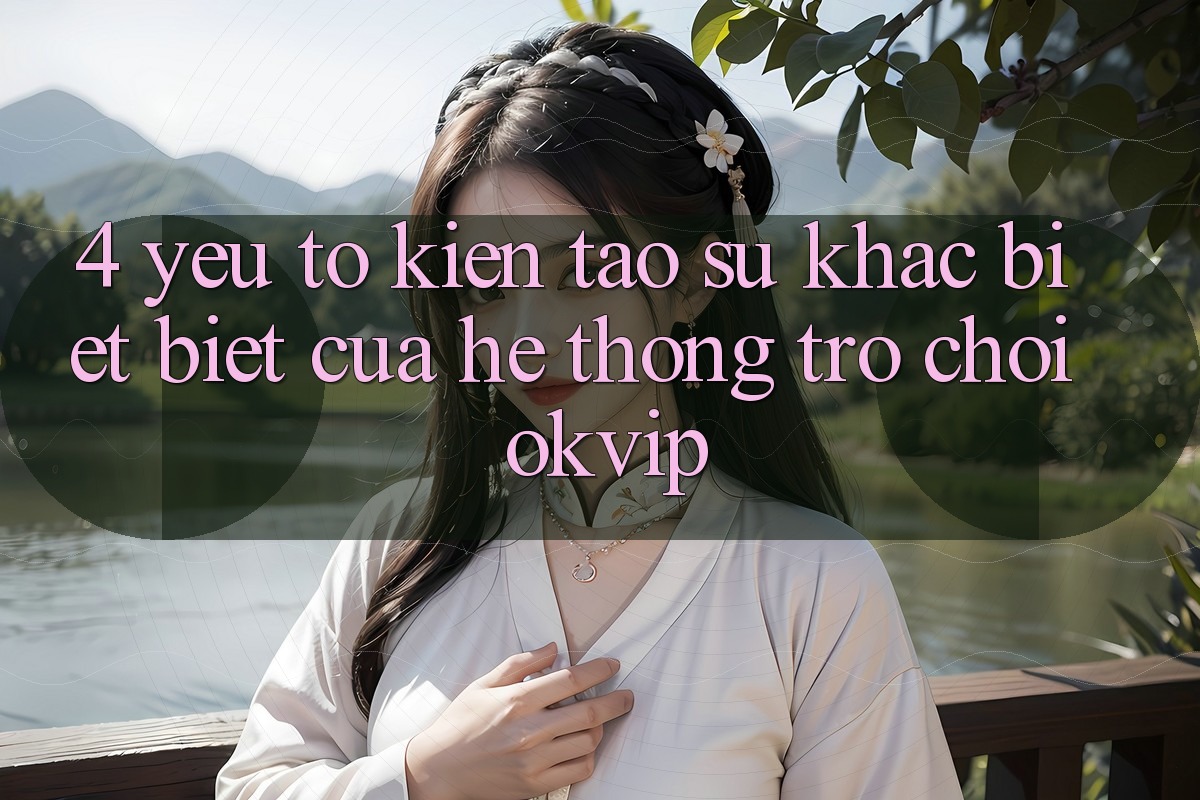 4. Yếu Tố Kiến tạo Sự Khác biệt Biệt Của Hệ thống Trò chơi OKVIP 4. Yếu Tố Kiến tạo Sự Khác biệt Biệt Của Hệ thống Trò chơi OKVIP