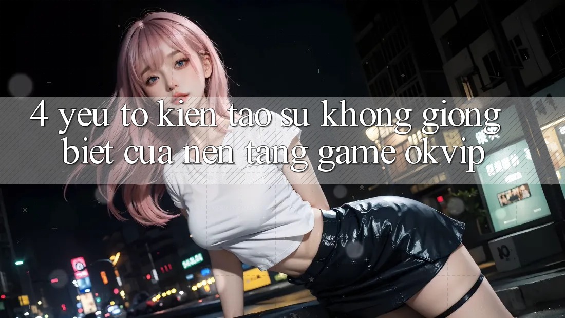 4. Yếu Tố Kiến tạo Sự Không giống Biệt Của Nền Tảng Game OKVIP