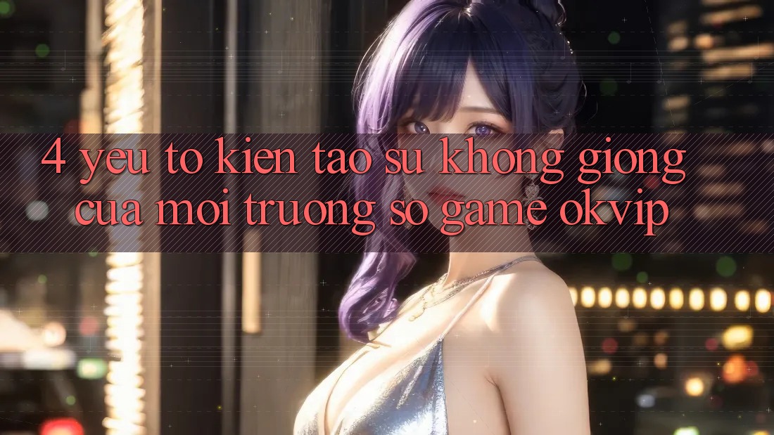 4. Yếu Tố Kiến tạo Sự Không giống Của Môi trường số Game OKVIP 4. Yếu Tố Kiến tạo Sự Không giống Của Môi trường số Game OKVIP