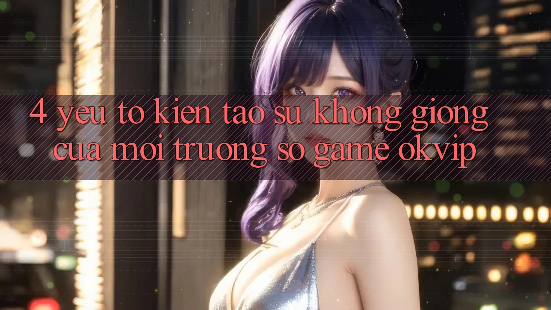 4. Yếu Tố Kiến tạo Sự Không giống Của Môi trường số Game OKVIP 4. Yếu Tố Kiến tạo Sự Không giống Của Môi trường số Game OKVIP