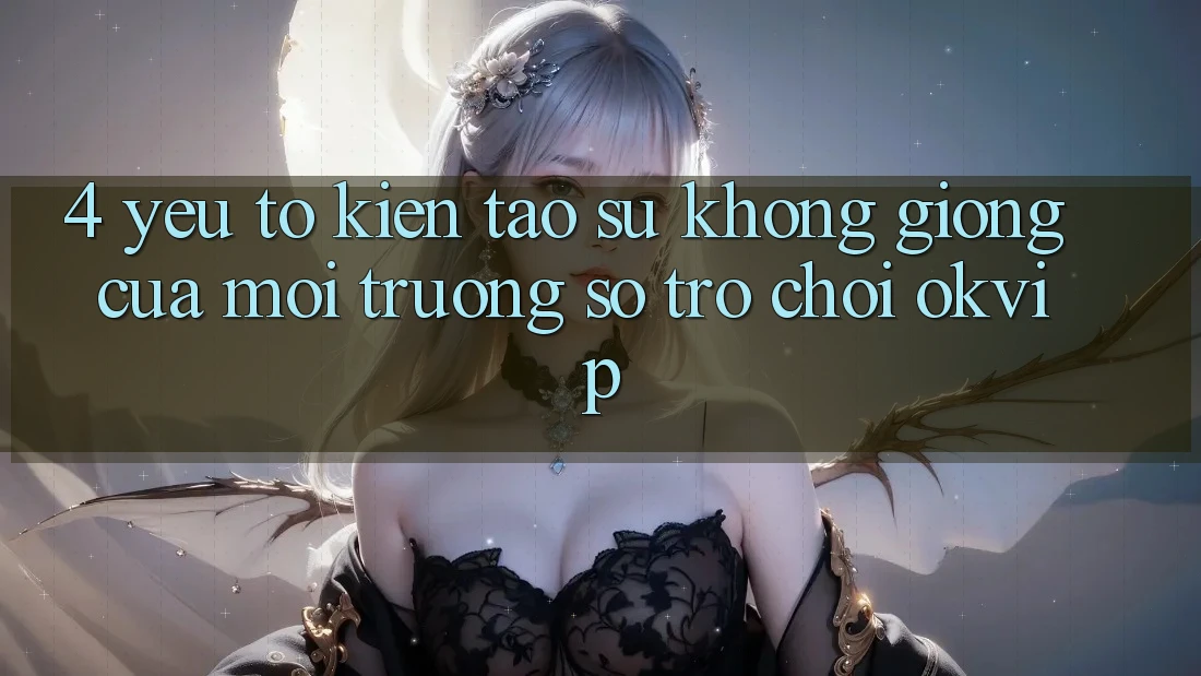 4. Yếu Tố Kiến tạo Sự Không giống Của Môi trường số Trò chơi OKVIP