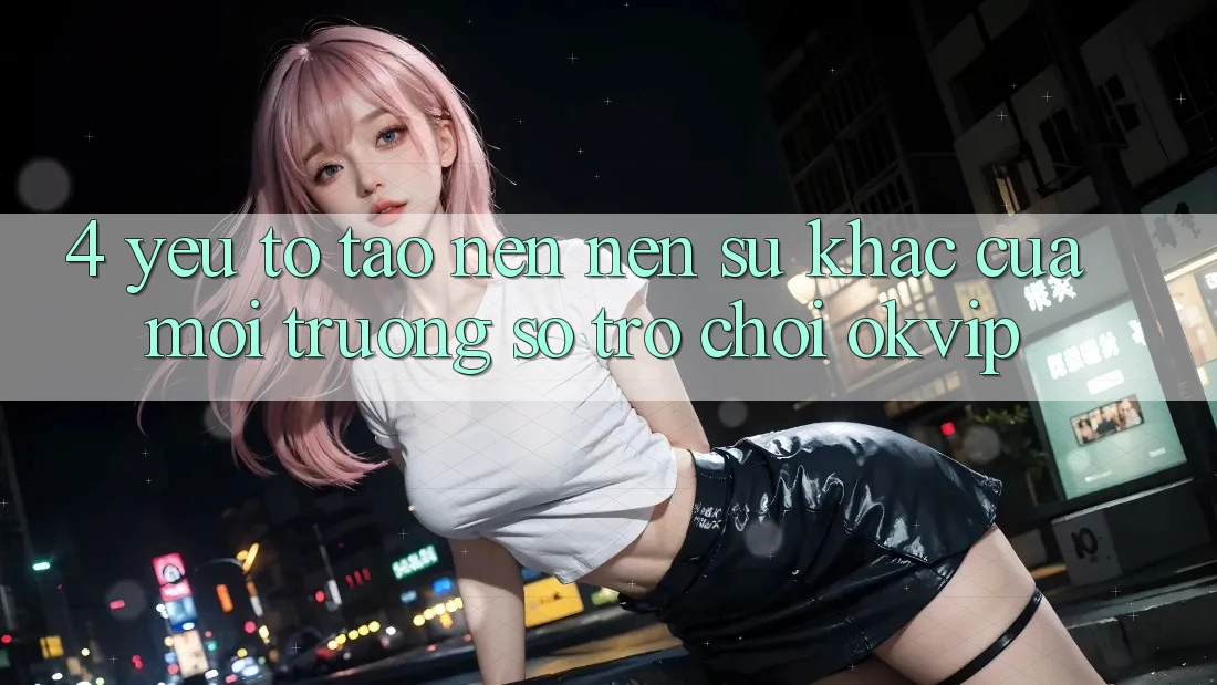 4. Yếu Tố Tạo nên Nên Sự Khác Của Môi trường số Trò chơi OKVIP