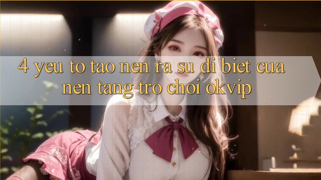 4. Yếu Tố Tạo nên ra Sự Dị biệt Của Nền Tảng Trò chơi OKVIP