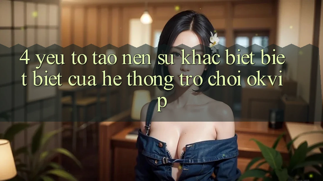 4. Yếu Tố Tạo Nên Sự Khác biệt biệt Biệt Của Hệ thống Trò chơi OKVIP 4. Yếu Tố Tạo Nên Sự Khác biệt biệt Biệt Của Hệ thống Trò chơi OKVIP