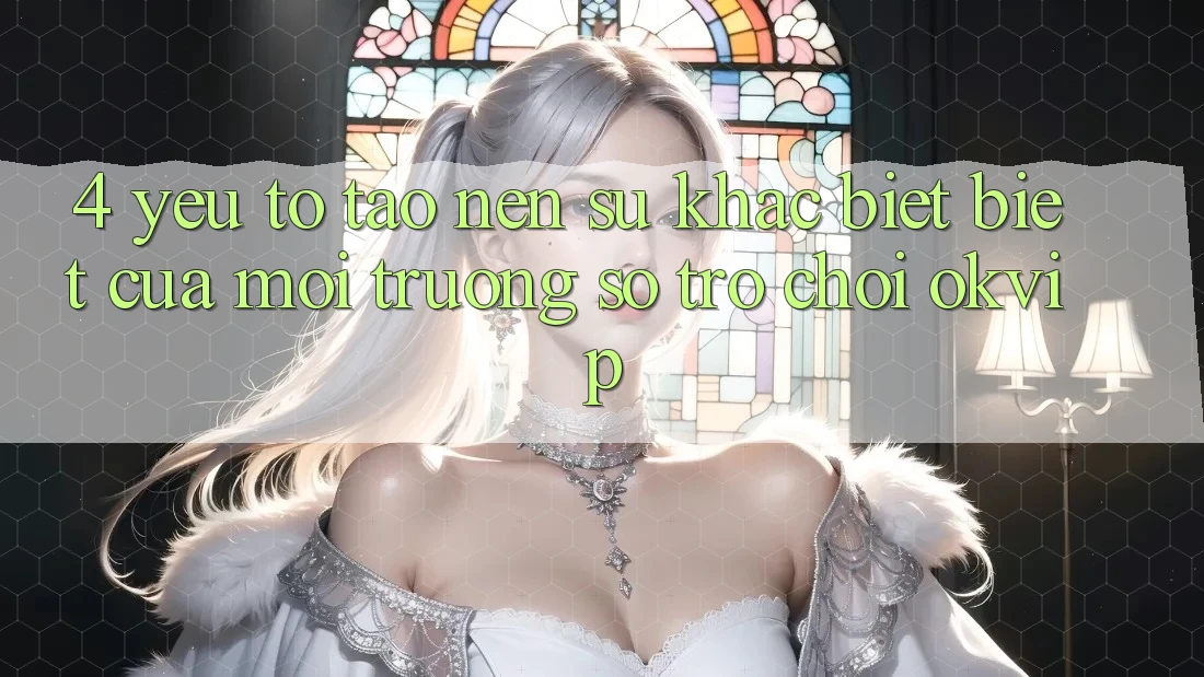 4. Yếu Tố Tạo nên Sự Khác biệt Biệt Của Môi trường số Trò chơi OKVIP