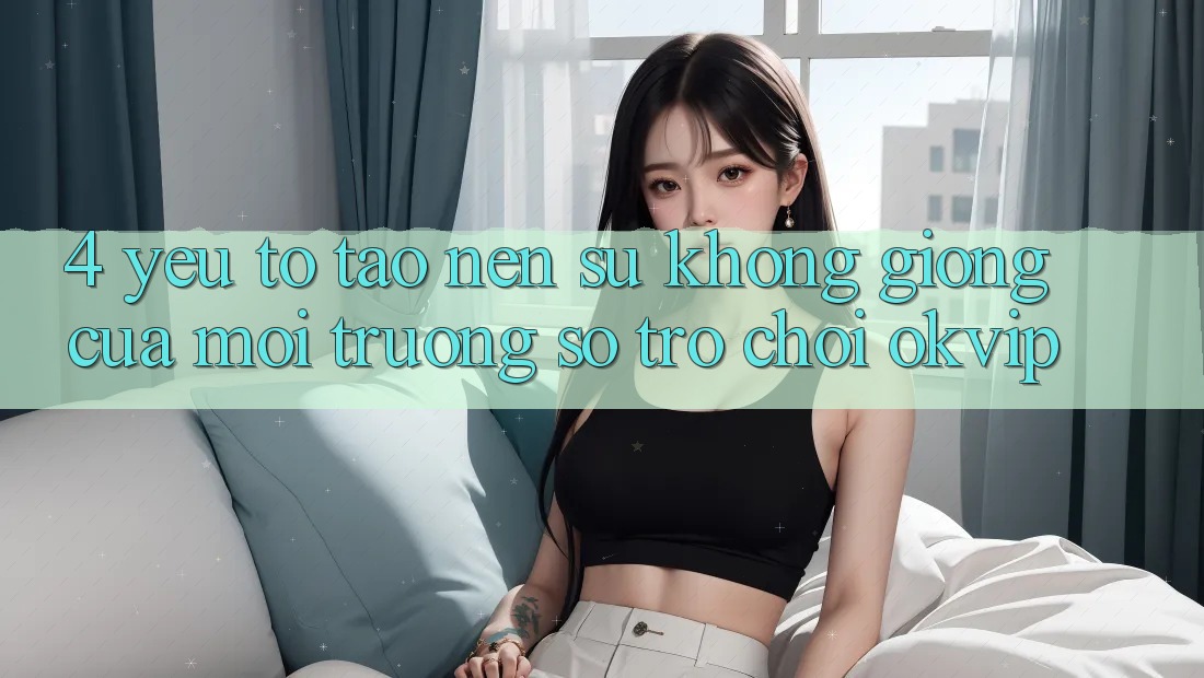 4. Yếu Tố Tạo Nên Sự Không giống Của Môi trường số Trò chơi OKVIP