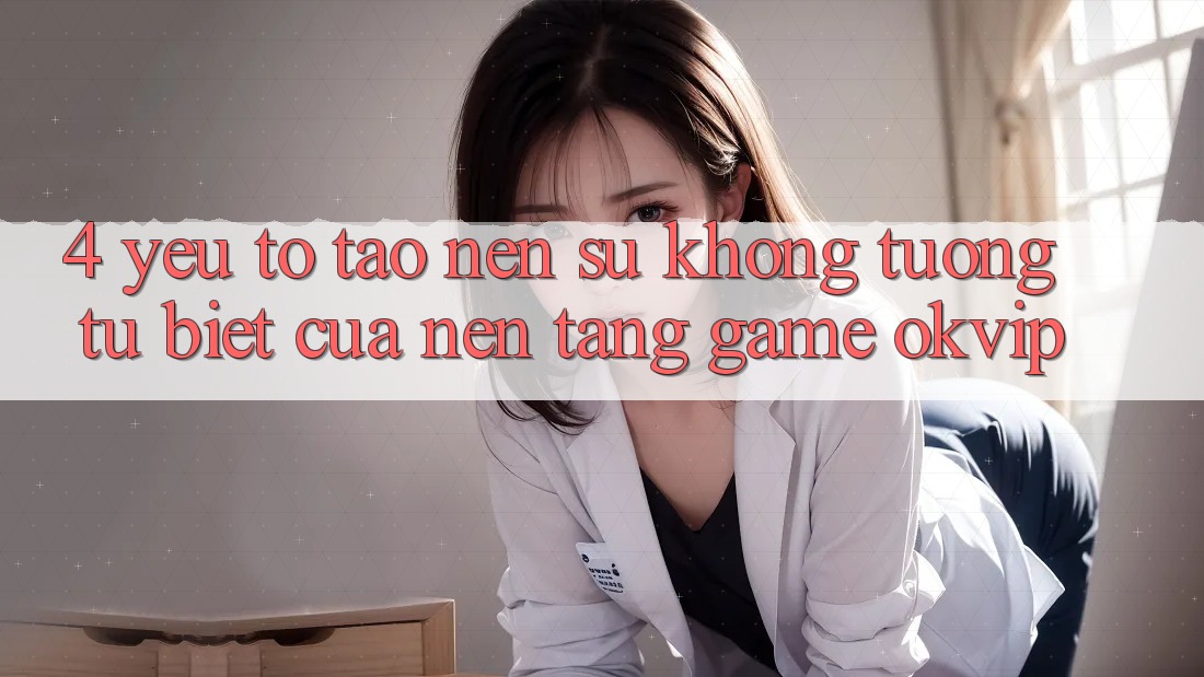 4. Yếu Tố Tạo nên Sự Không tương tự Biệt Của Nền Tảng Game OKVIP 4. Yếu Tố Tạo nên Sự Không tương tự Biệt Của Nền Tảng Game OKVIP