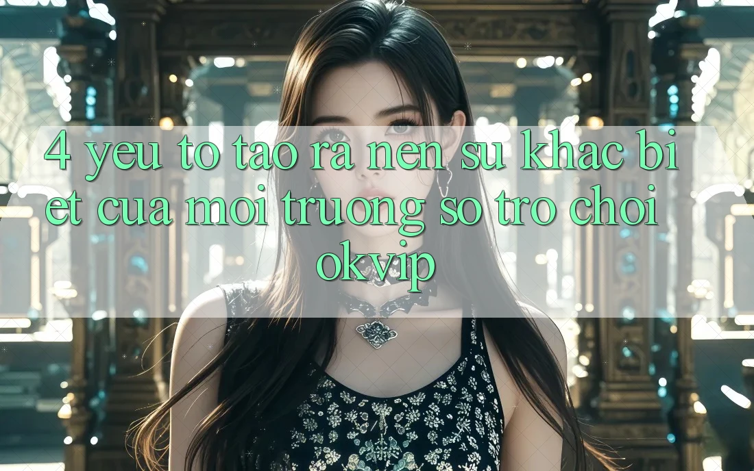 4. Yếu Tố Tạo ra Nên Sự Khác biệt Của Môi trường số Trò chơi OKVIP
