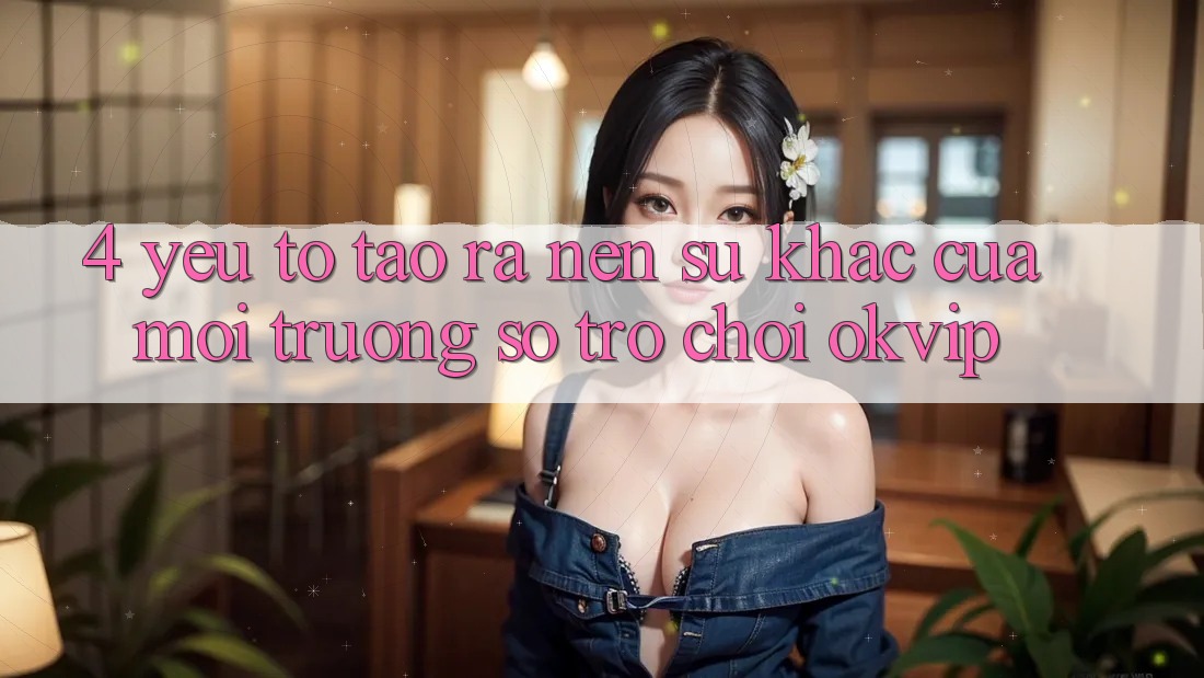 4. Yếu Tố Tạo ra Nên Sự Khác Của Môi trường số Trò chơi OKVIP 4. Yếu Tố Tạo ra Nên Sự Khác Của Môi trường số Trò chơi OKVIP