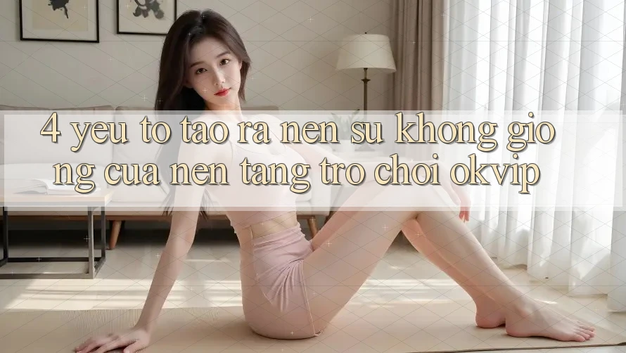 4. Yếu Tố Tạo ra Nên Sự Không giống Của Nền Tảng Trò chơi OKVIP