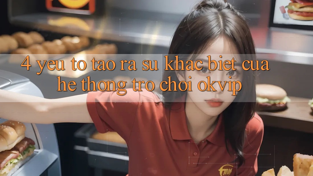 4. Yếu Tố Tạo ra Sự Khác Biệt Của Hệ thống Trò chơi OKVIP 4. Yếu Tố Tạo ra Sự Khác Biệt Của Hệ thống Trò chơi OKVIP