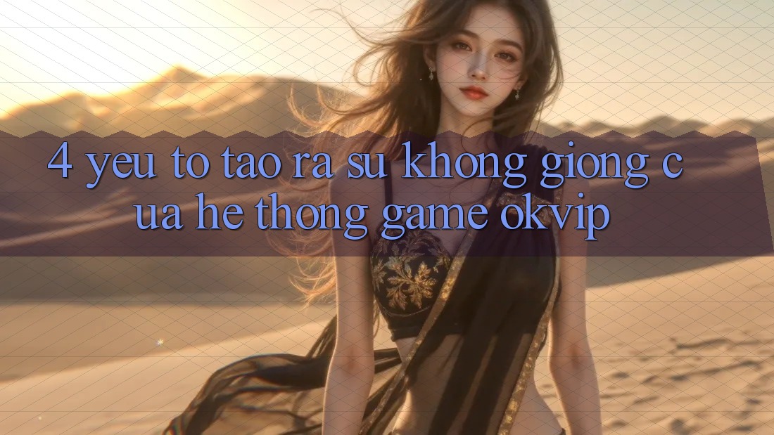 4. Yếu Tố Tạo ra Sự Không giống Của Hệ thống Game OKVIP 4. Yếu Tố Tạo ra Sự Không giống Của Hệ thống Game OKVIP