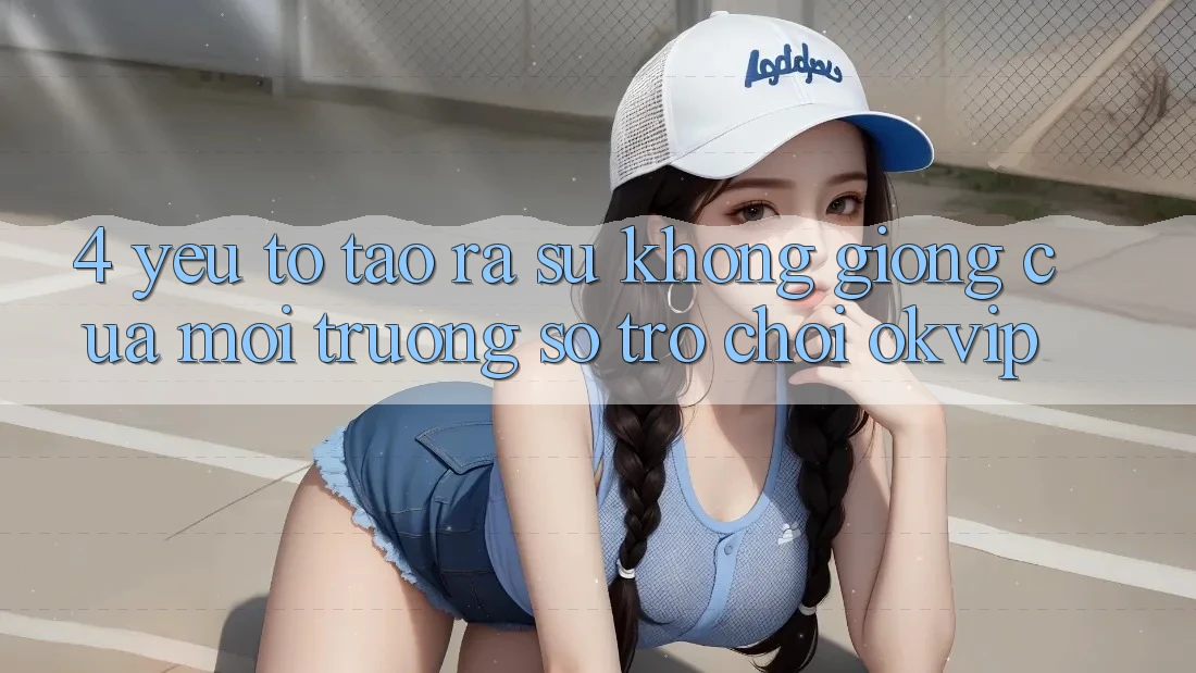4. Yếu Tố Tạo ra Sự Không giống Của Môi trường số Trò chơi OKVIP