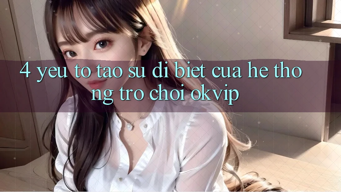 4. Yếu Tố Tạo Sự Dị biệt Của Hệ thống Trò chơi OKVIP