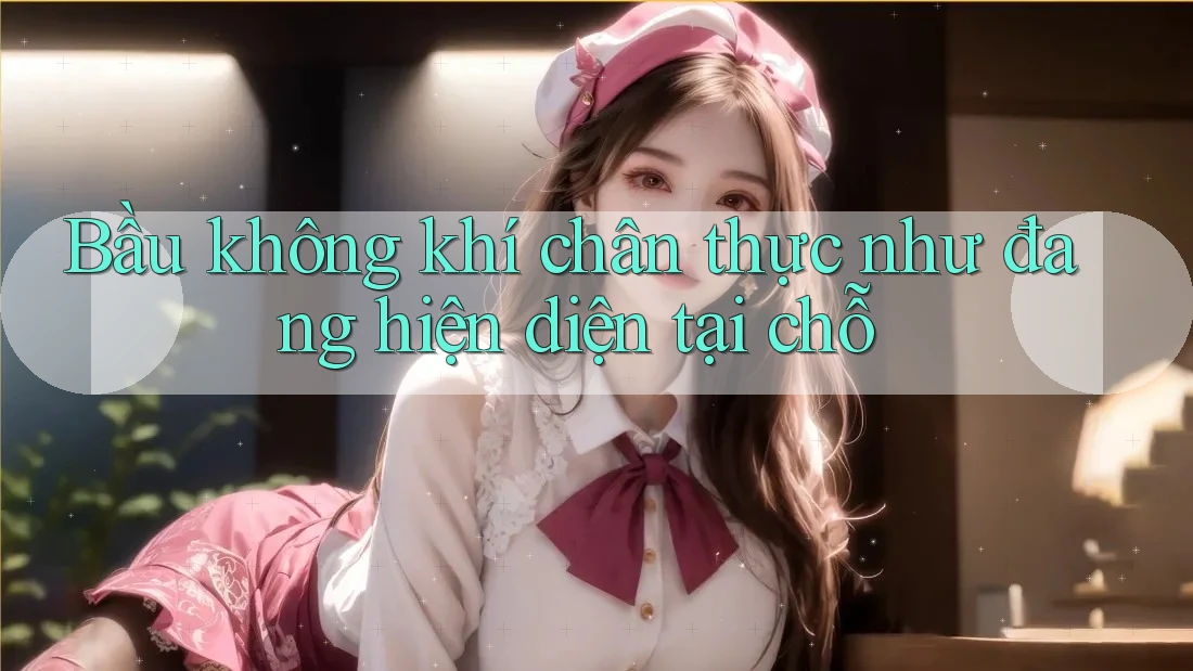 Bầu không khí chân thực như đang hiện diện tại chỗ Bầu không khí chân thực như đang hiện diện tại chỗ