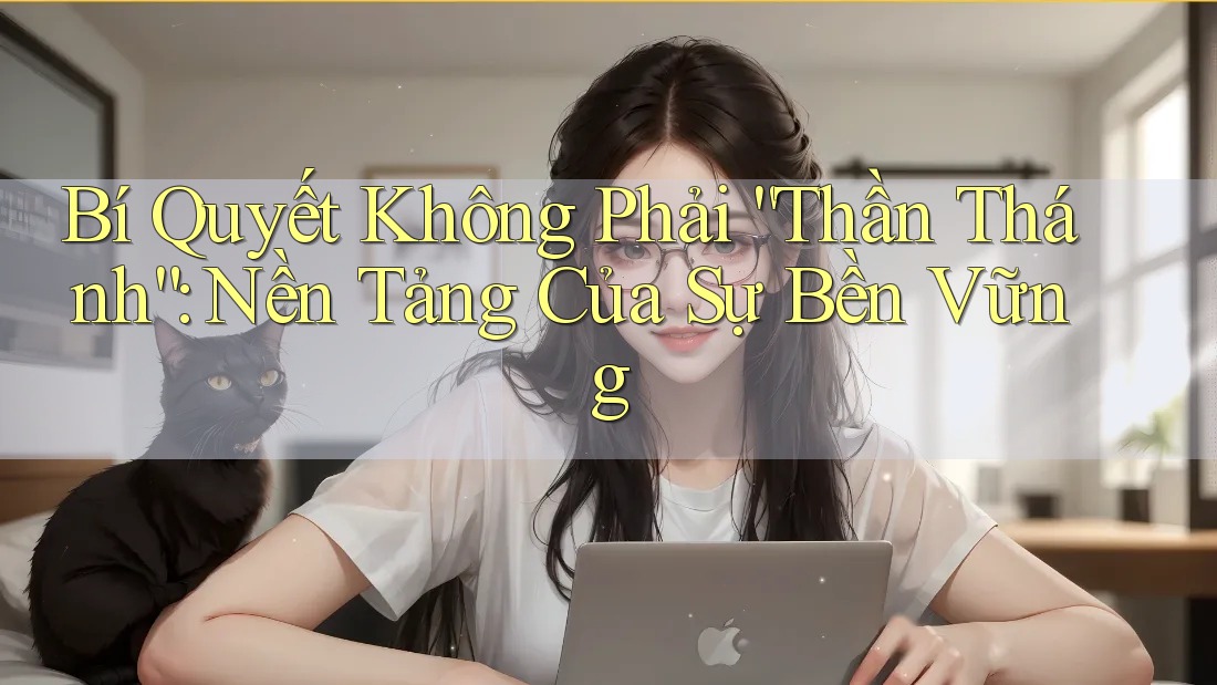 Bí Quyết Không Phải “Thần Thánh”: Nền Tảng Của Sự Bền Vững Bí Quyết Không Phải “Thần Thánh”: Nền Tảng Của Sự Bền Vững