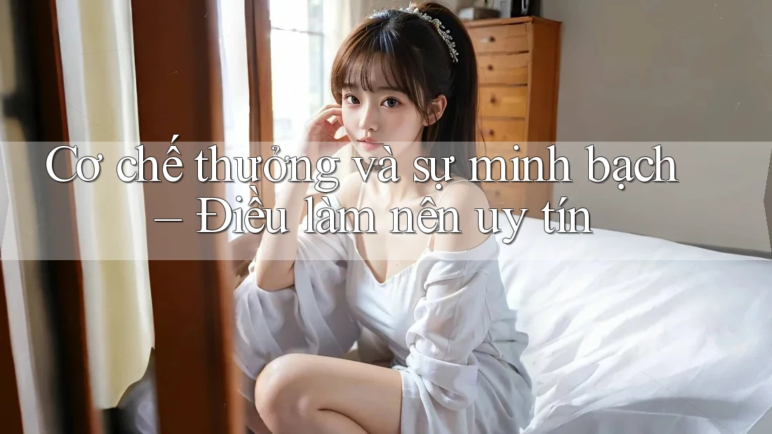 Cơ chế thưởng và sự minh bạch – Điều làm nên uy tín