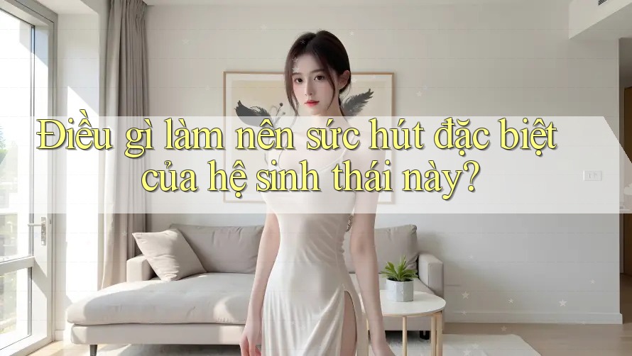 Điều gì làm nên sức hút đặc biệt của hệ sinh thái này?
