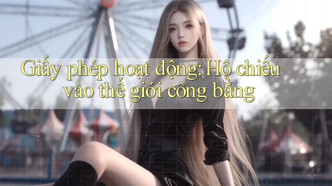 Giấy phép hoạt động: Hộ chiếu vào thế giới công bằng