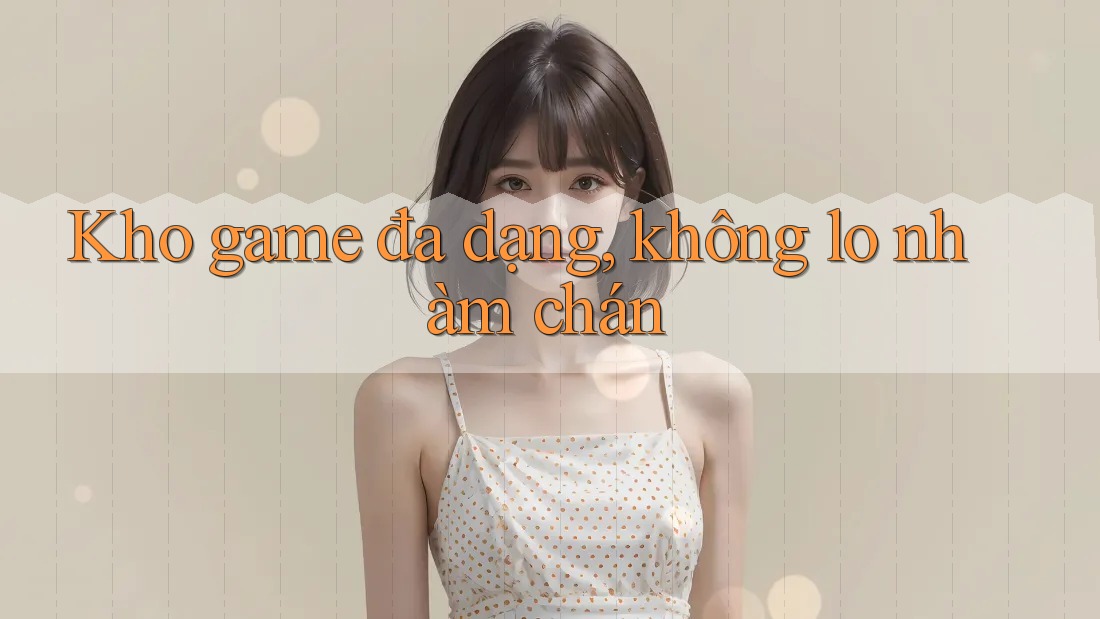 Kho game đa dạng, không lo nhàm chán Kho game đa dạng, không lo nhàm chán