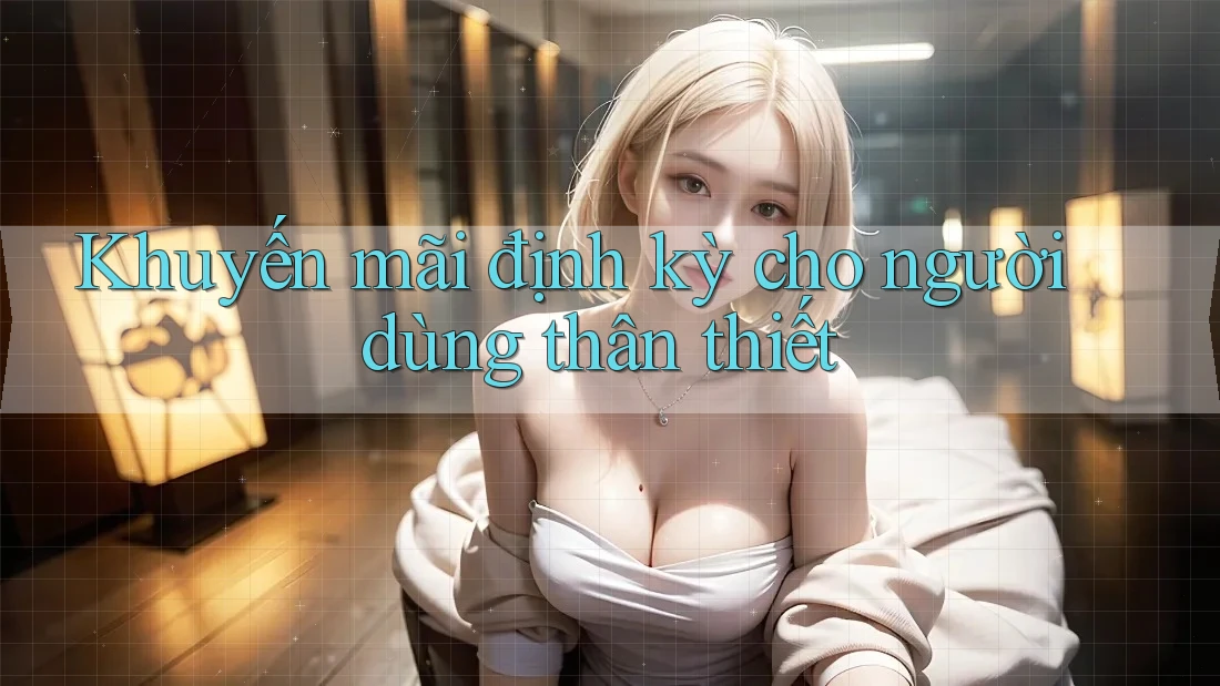Khuyến mãi định kỳ cho người dùng thân thiết Khuyến mãi định kỳ cho người dùng thân thiết