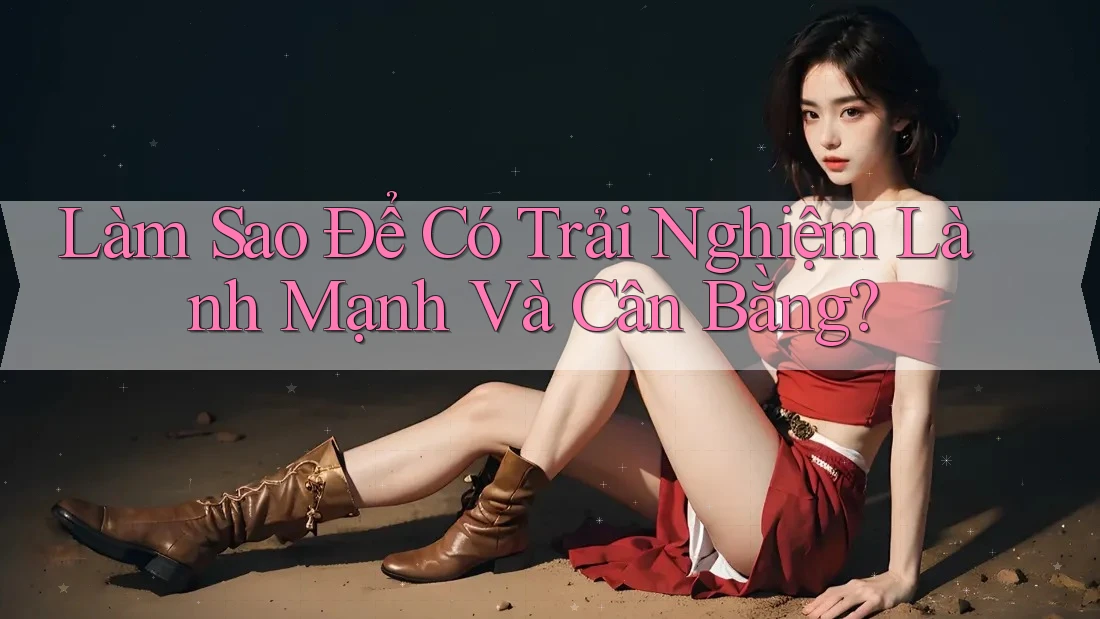 Làm Sao Để Có Trải Nghiệm Lành Mạnh Và Cân Bằng? Làm Sao Để Có Trải Nghiệm Lành Mạnh Và Cân Bằng?