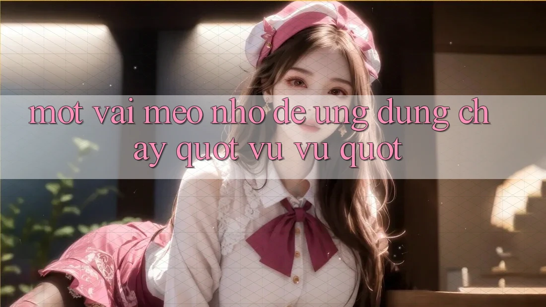 Một vài mẹo nhỏ để ứng dụng chạy " vù vù" Một vài mẹo nhỏ để ứng dụng chạy " vù vù"