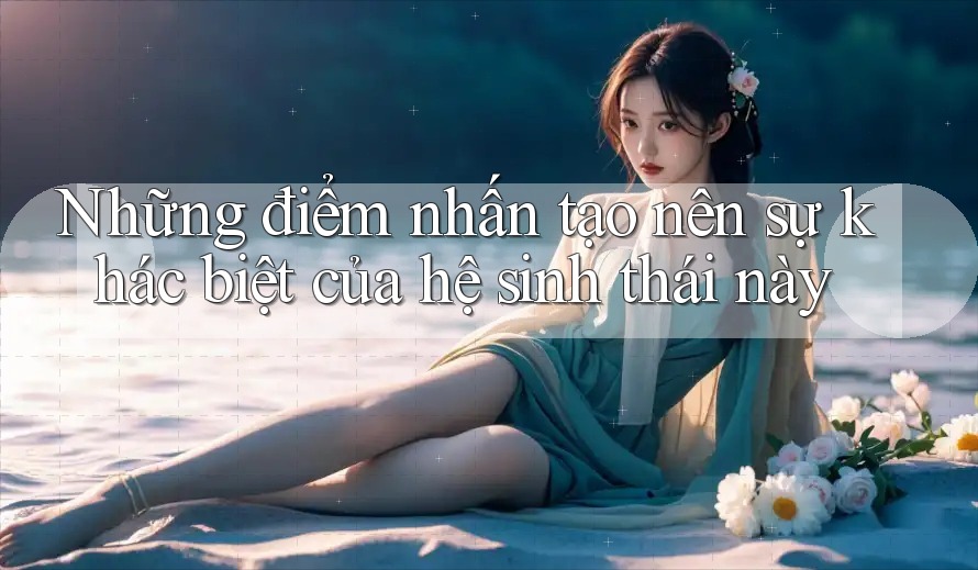 Những điểm nhấn tạo nên sự khác biệt của hệ sinh thái này