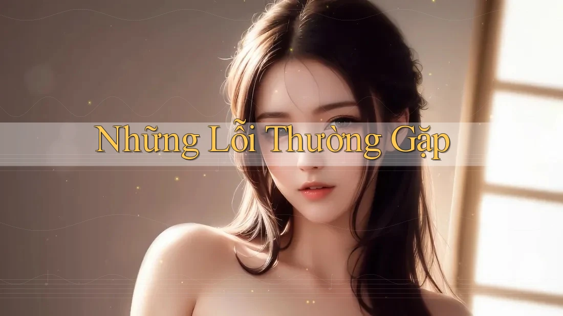 Những Lỗi Thường Gặp Những Lỗi Thường Gặp
