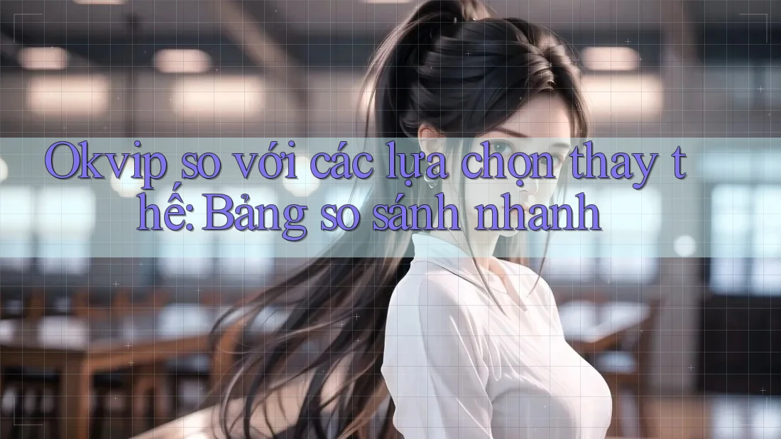 Okvip so với các lựa chọn thay thế: Bảng so sánh nhanh