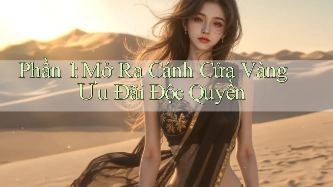 Phần 1: Mở Ra Cánh Cửa Vàng Ưu Đãi Độc Quyền Phần 1: Mở Ra Cánh Cửa Vàng Ưu Đãi Độc Quyền