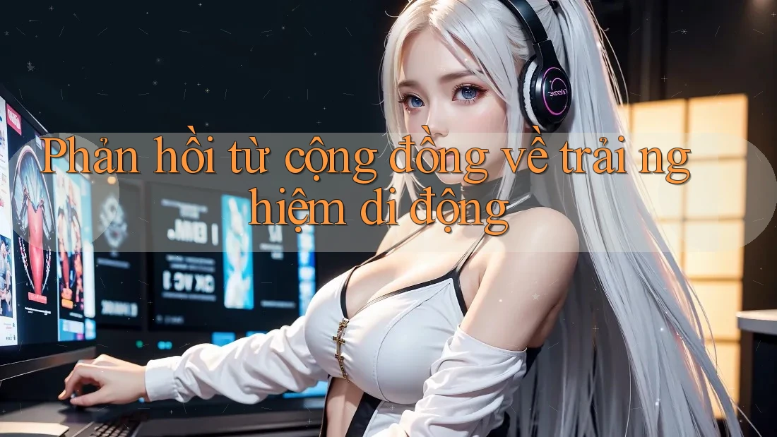Phản hồi từ cộng đồng về trải nghiệm di động