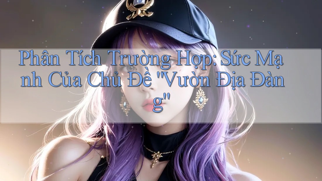 Phân Tích Trường Hợp: Sức Mạnh Của Chủ Đề “Vườn Địa Đàng”